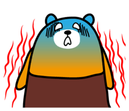 Liu-Lang Bear-Face for fear sticker #10280326