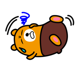 Liu-Lang Bear-Face for fear sticker #10280328