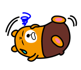 Liu-Lang Bear-Face for fear sticker #10280328