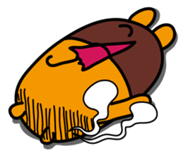 Liu-Lang Bear-Face for fear sticker #10280332