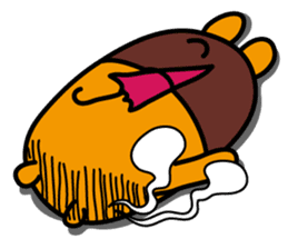 Liu-Lang Bear-Face for fear sticker #10280332