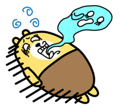 Liu-Lang Bear-Face for fear sticker #10280334