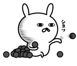 Too loose rabbit sticker #10280467