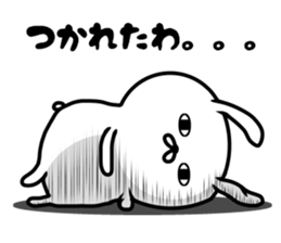 Too loose rabbit sticker #10280472