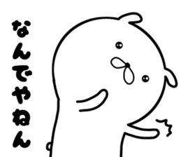 yuru-fuwa rabbit sticker #10280604