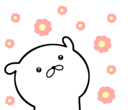 yuru-fuwa rabbit sticker #10280605