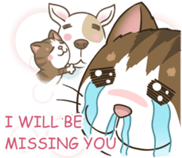 SWEET POTATOES PARADISE 2:I MISS YOU sticker #10280641