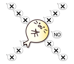 Beans seals and Funny balloons sticker #10281789