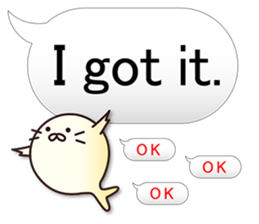 Beans seals and Funny balloons sticker #10281794