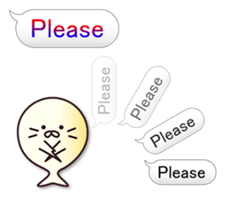 Beans seals and Funny balloons sticker #10281795