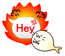 Beans seals and Funny balloons sticker #10281811