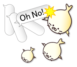 Beans seals and Funny balloons sticker #10281812