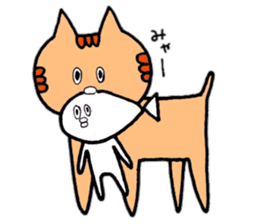 Fish which is like a man 2 sticker #10282297