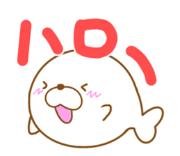 Sticker of cute seal sticker #10282496
