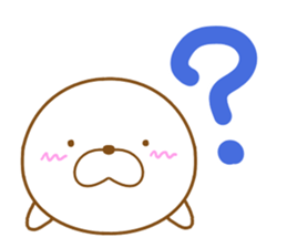 Sticker of cute seal sticker #10282497