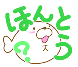 Sticker of cute seal sticker #10282498