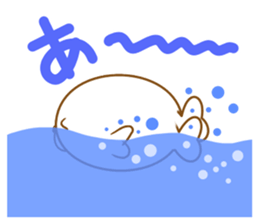 Sticker of cute seal sticker #10282506