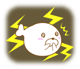 Sticker of cute seal sticker #10282533
