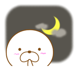 Sticker of cute seal sticker #10282535