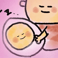 Picture letter style sticker