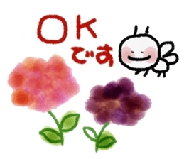 Picture letter style sticker sticker #10282628