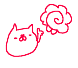 White cat stickers! sticker #10282658