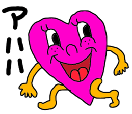 kimoi heart sticker #10282856