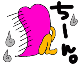 kimoi heart sticker #10282858