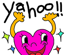 kimoi heart sticker #10282859