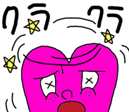 kimoi heart sticker #10282867