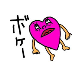 kimoi heart sticker #10282880