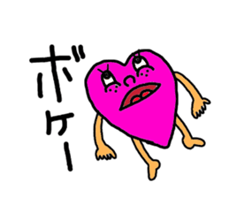 kimoi heart sticker #10282880