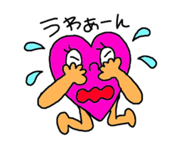 kimoi heart sticker #10282882