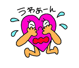 kimoi heart sticker #10282882