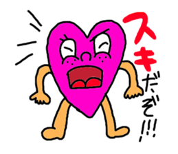 kimoi heart sticker #10282889