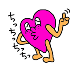 kimoi heart sticker #10282890