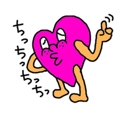 kimoi heart sticker #10282890