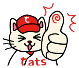 Red Cats 2 sticker #10283218