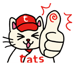 Red Cats 2 sticker #10283218