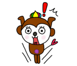 mon-monchi2 sticker #10283261