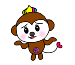 mon-monchi2 sticker #10283263