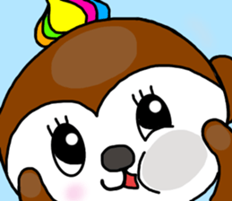 mon-monchi2 sticker #10283274