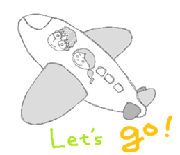 Daily life of the couple4 sticker #10284018