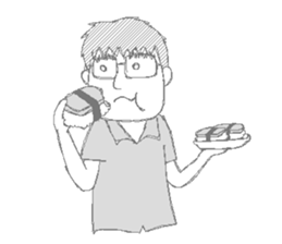 Daily life of the couple4 sticker #10284030