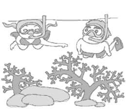 Daily life of the couple4 sticker #10284040