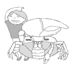 Daily life of the couple4 sticker #10284042