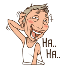 Happy Grandpa sticker #10284620