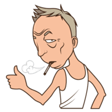 Happy Grandpa sticker #10284637