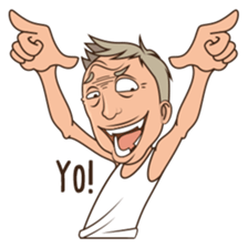 Happy Grandpa sticker #10284640