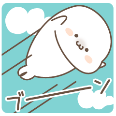 Sticker of a cute seal6